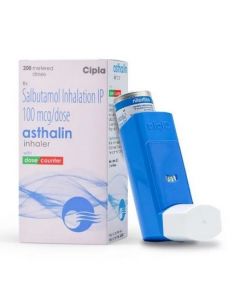 Asthalin Inhaler 100mcg (Salbutamol) Overseas Shipping