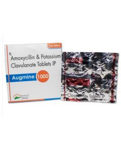 Augmine 1gm (Amoxicillin / Clavulanate) Overseas Shipping