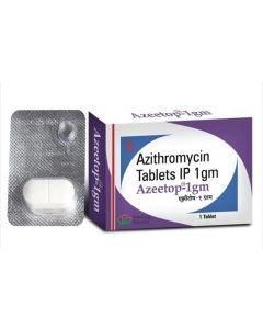 Azeetop 1000 (Azithromycin) Overseas Shipping
