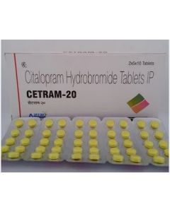 Cetram 20mg (Citalopram) Overseas Shipping