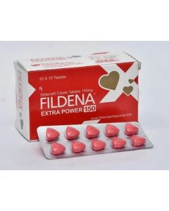 Fildena Extra Power 150mg (Sildenafil citrate) Overseas Shipping